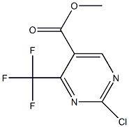 2-氯-4-(三氟甲基)吡啶-5-羧酸甲基结构式