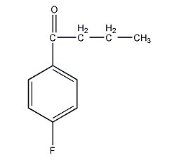 4'-氟苯丁酮结构式