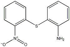 2-氨基-2'-硝基二苯硫醚结构式