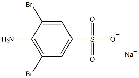 3,5-二溴磺胺酸钠盐结构式