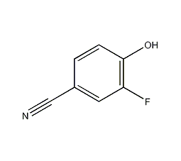 3-氟-4-羟基苯腈结构式