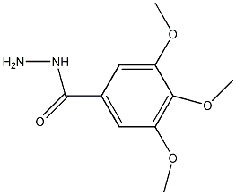 3,4,5-三甲氧基苯酰肼结构式