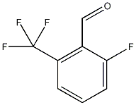 2-氟-6-(三氟甲基)苯甲醛结构式