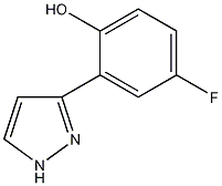 4-Fluoro-2-(1H-pyrazol-3-yl)phenol