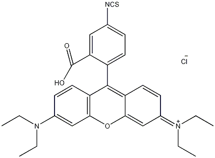 异硫氰酸盐罗丹明B结构式