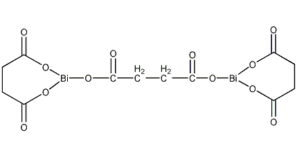琥珀酸铋结构式