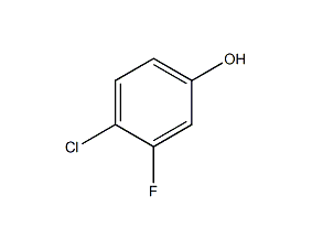 4-氯-3-氟苯酚结构式