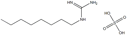 1-辛基胍半硫酸盐结构式