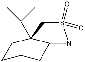 (+)-10-樟脑内磺酰亚胺结构式
