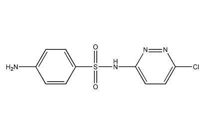 磺胺氯哒嗪结构式