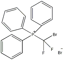 (溴二氟甲基)三苯基溴化磷结构式