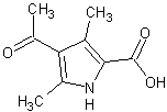 4-Acetyl-3,5-dimethyl-2-pyrrolecarboxylic acid