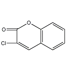 3-氯香豆素结构式