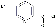 5-溴吡啶-2-甲酰氯结构式