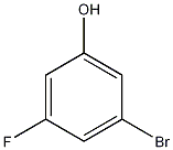 3-溴-5-氟苯酚结构式