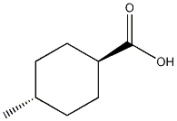 反-4-甲基环己羧酸结构式