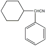 α-环己基苯乙腈结构式