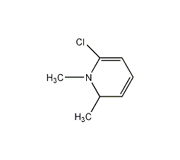 1,6-二甲基氯化吡啶结构式