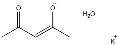 乙酰丙酮半水合物钾结构式
