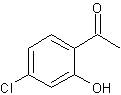4'氯-2'-羟基苯乙酮结构式