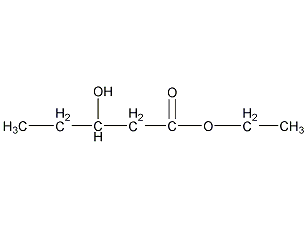 (R)-(-)-4-氰-3-羟基丁酸乙酯结构式