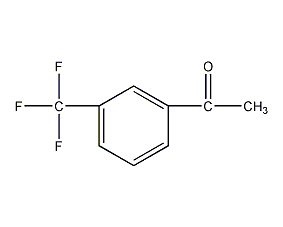 3'-(三氟甲基)苯乙酮结构式