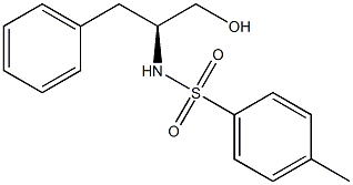 (S)-(−)-N-[1-(羟甲基)-2-苯基乙基]-4-甲基苯磺酰胺结构式