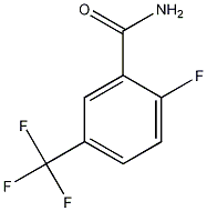 2-氟-5-(三氟甲基)苯甲酰胺结构式
