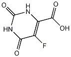 5-氟乳清酸一水结构式