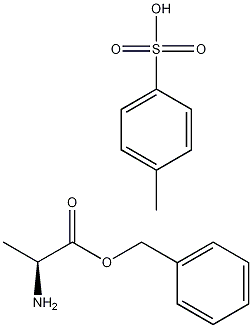 L-丙胺酸苄酯对甲苯磺酸盐结构式