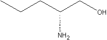 (R)-(-)-2-氨基-1-戊酸结构式