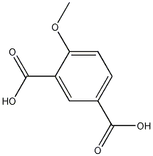 4-甲氧基异酞酸结构式
