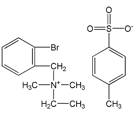 托西酸溴苄铵结构式