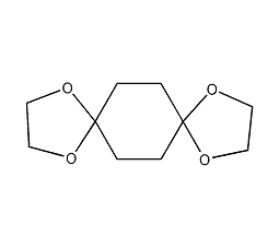 1,4-环己二酮双(乙烯乙缩醛)结构式