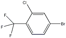 4-溴-2-氯三氟甲苯结构式