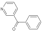 3-苯甲酰吡啶结构式