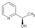 (R)-(+)-2-(1-羟乙基)吡啶结构式