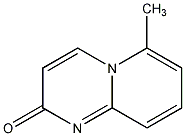 6-甲基-2H-吡啶并(1,2-A)嘧啶-2-酮结构式