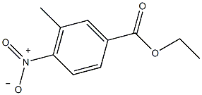 3-甲基-4-硝基苯甲酸乙酯结构式