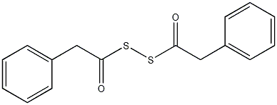 双(苯乙酰基)二硫化物结构式