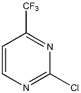 2-氯-4-(三氟甲基)嘧啶结构式
