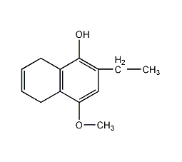2-乙基-4-甲氧基苯酚结构式