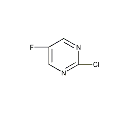 2-氯-5-氟嘧啶结构式
