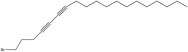1-溴-4,6-十九烷二炔结构式