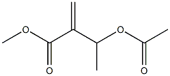3-甲氧基乙酰-2-亚甲基丁酸结构式