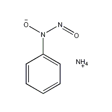 N-亚硝基苯胲结构式