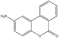 6-氨基-3,4-苯并香豆素结构式