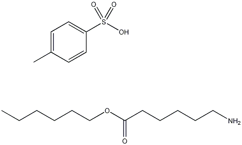 6-氨基正己酸正己基酯对甲苯磺酸结构式