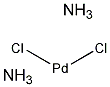 反-二氨基二氯化钯结构式