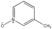 3-甲基吡啶氧化物结构式